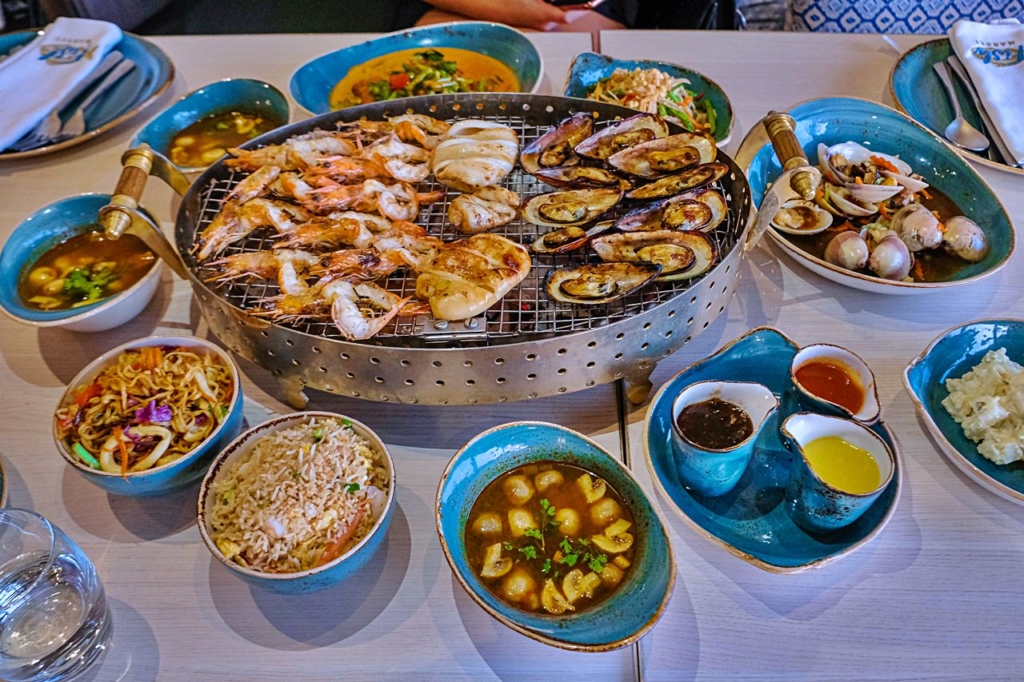 4. 101 seafood restaurant in Dubai